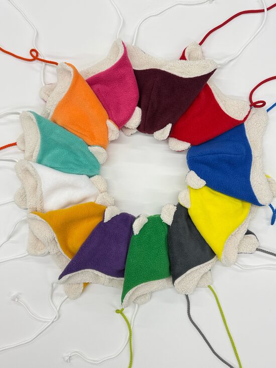 Lāčausu sienamās cepures